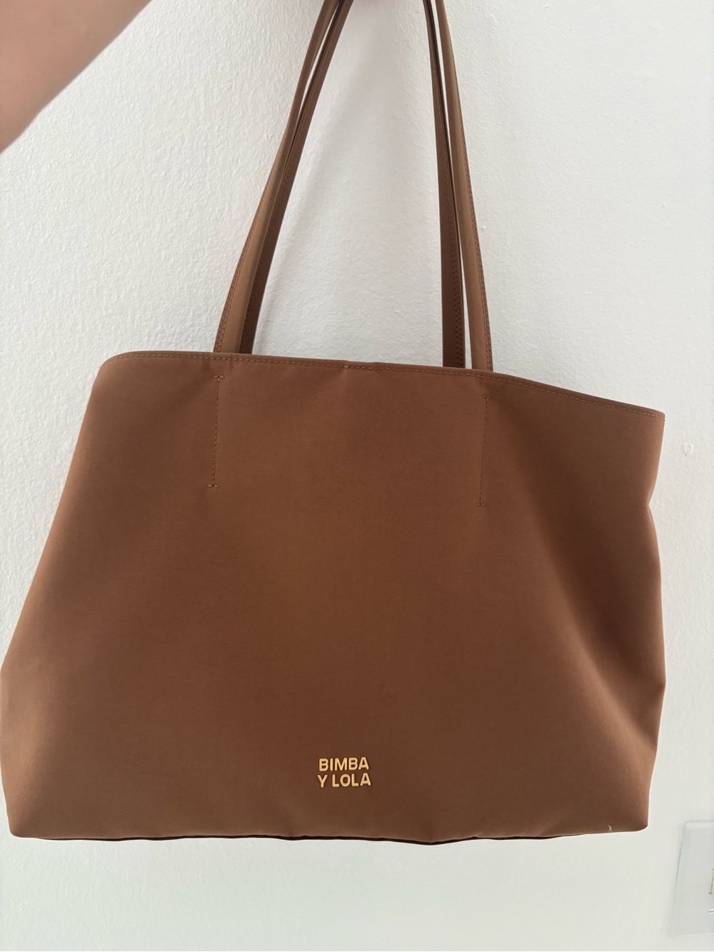 Bimba Y Lola Caramel Brown Everyday Tote Bag
